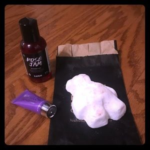 LUSH Rose Jam & Butterbear Set